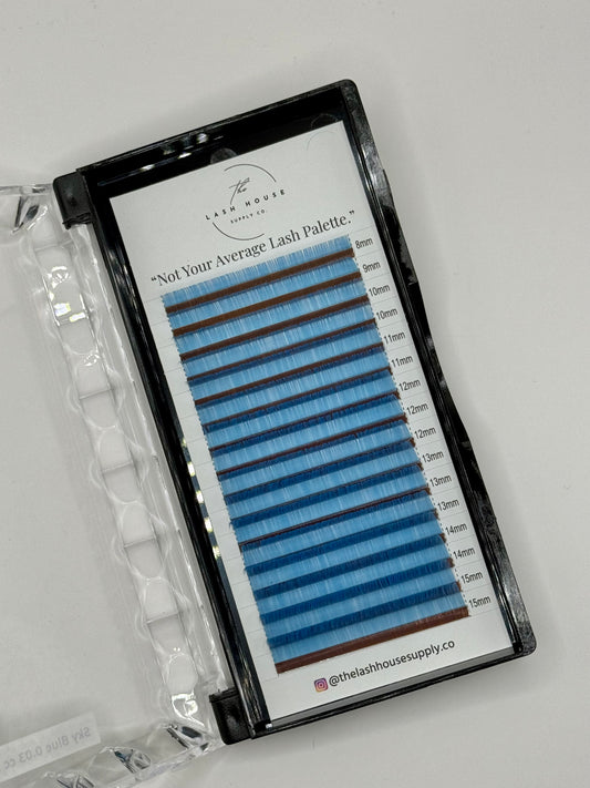 Colored Lash Tray